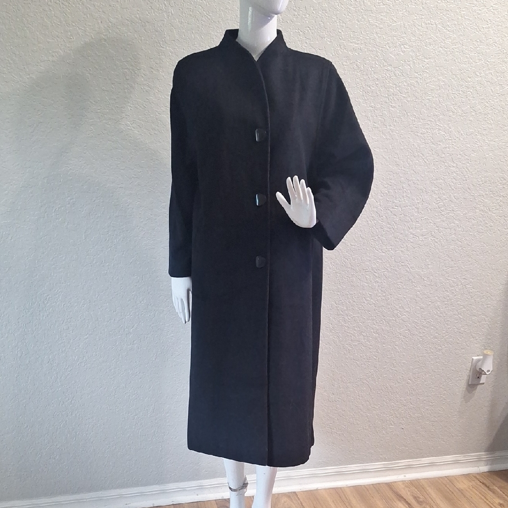 Kristen Blake Petite 80% Wool Long Coat